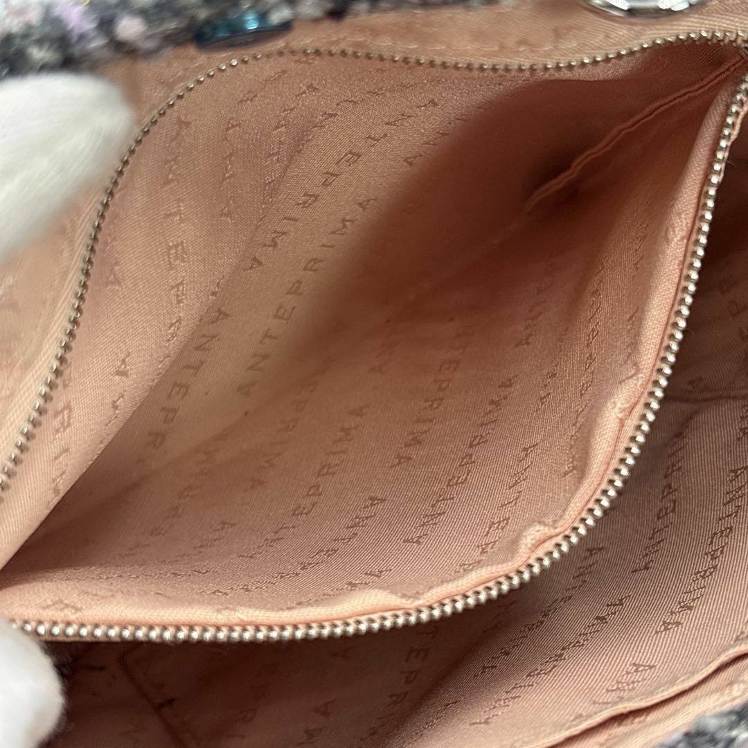 ANTEPRIMA - ANTEPRIMA ワイヤー ツイード ショルダーバッグ ANTEPRIMA - ANTEPRIMA ワイヤー ツイード ショルダーバッグ