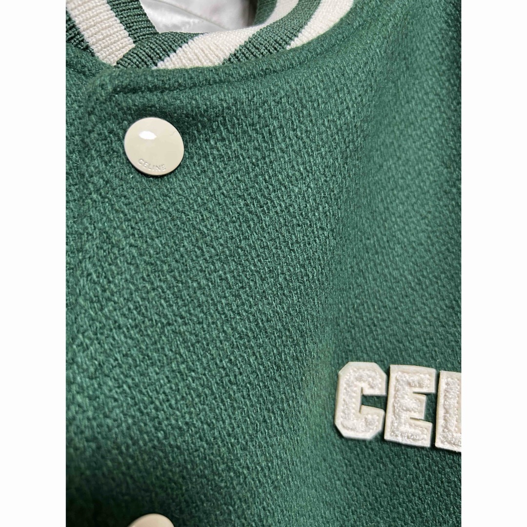 CELINE - 新品未使用 CELINE(セリーヌ) テディジャケット レザー CELINE - 新品未使用 CELINE(セリーヌ) テディジャケット レザー