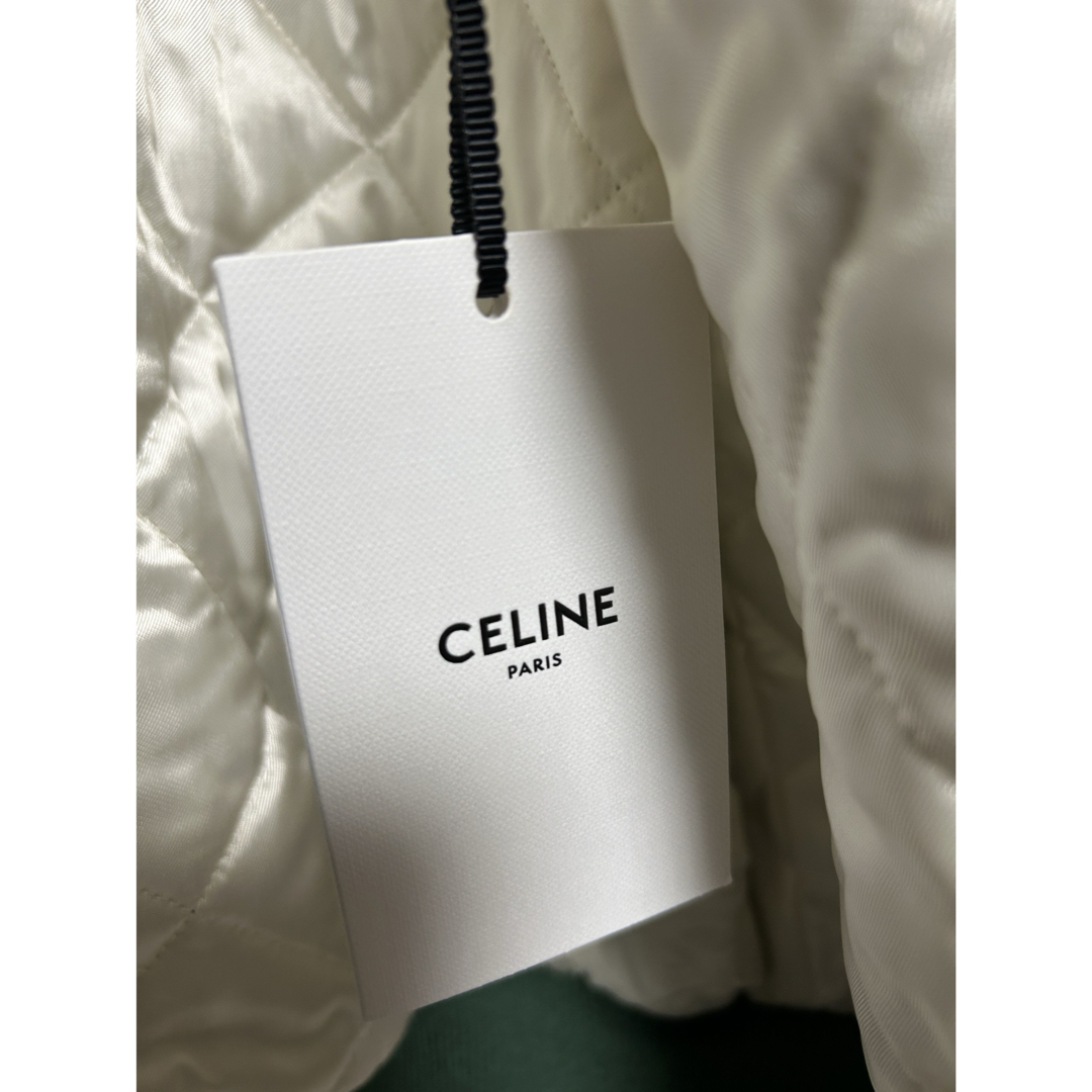 CELINE - 新品未使用 CELINE(セリーヌ) テディジャケット レザー CELINE - 新品未使用 CELINE(セリーヌ) テディジャケット レザー