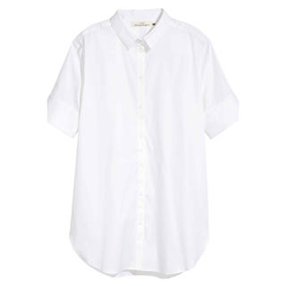 エイチアンドエム(H&M)の専用‼️新品未使用⭐︎白シャツ五分袖(シャツ/ブラウス(半袖/袖なし))