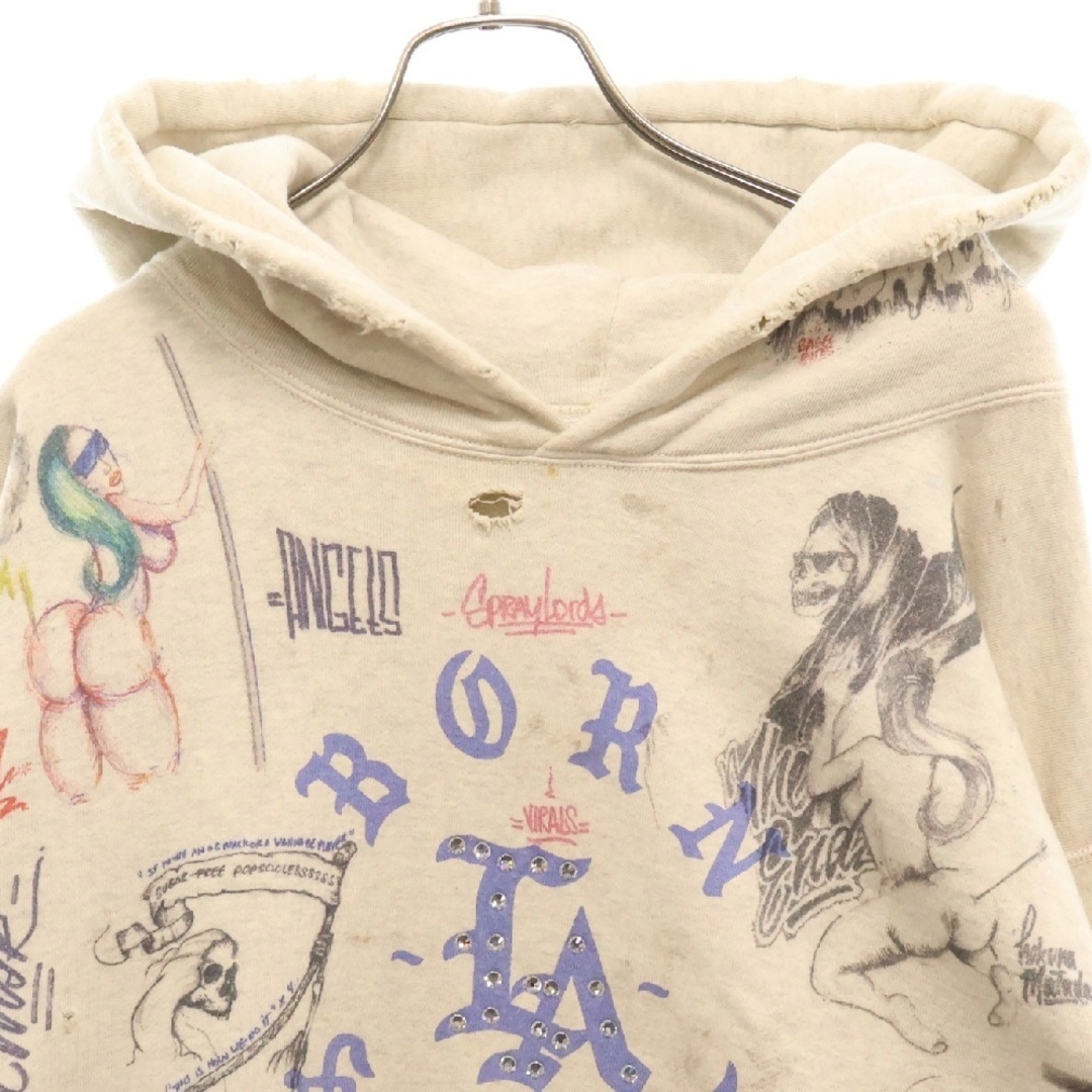 SAINT MICHAEL セントマイケル 24SS ×BONE X RAISED BR_HOODIE SAINT MICHAEL セントマイケル 24SS ×BONE X RAISED BR_HOODIE
