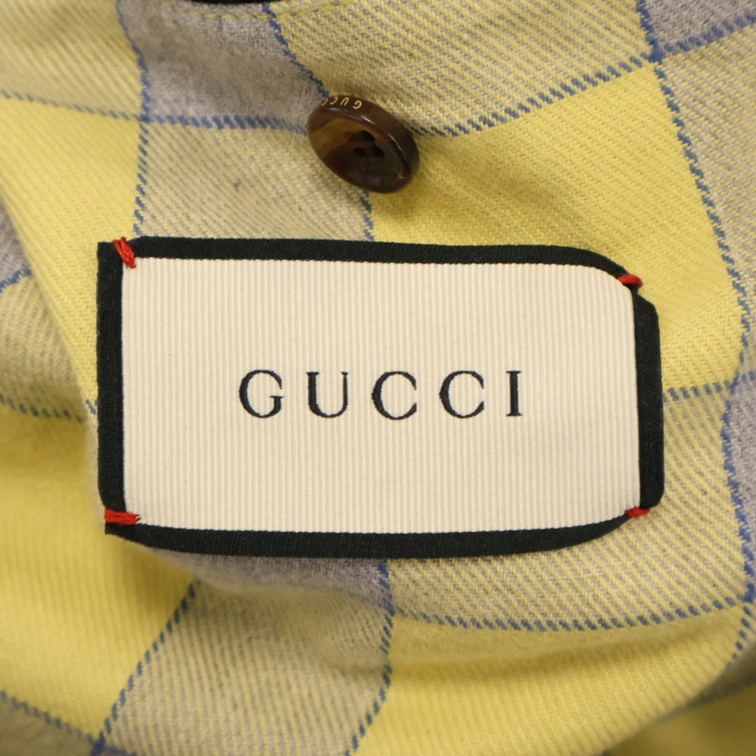 GUCCI - GUCCI グッチ 18AW NYロゴ刺繍 デニムトラック GUCCI - GUCCI グッチ 18AW NYロゴ刺繍 デニムトラック