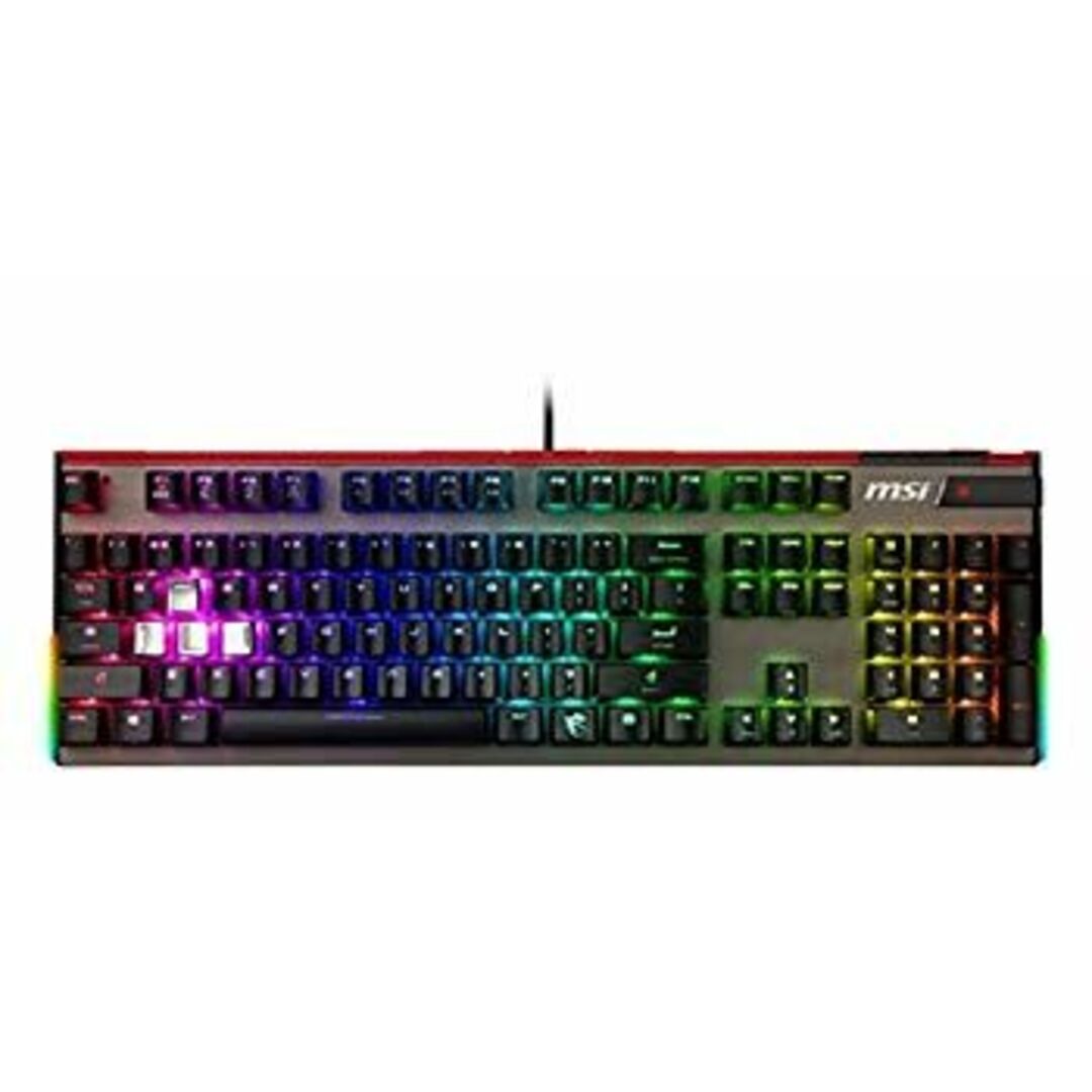 MSI VIGOR GK80 ゲーミングキーボード Vigor GK80 CS JP z2zed1b スマホ/家電/カメラのPC/タブレット(PC周辺機器)の商品写真
