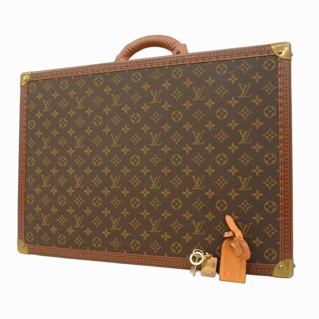 LOUIS VUITTON - ★SALE【5dc3360】ルイヴィトン トランクケース モノグラム コトヴィル55 M21421 ブラウン【中古】メンズ レディース ユニセックス
