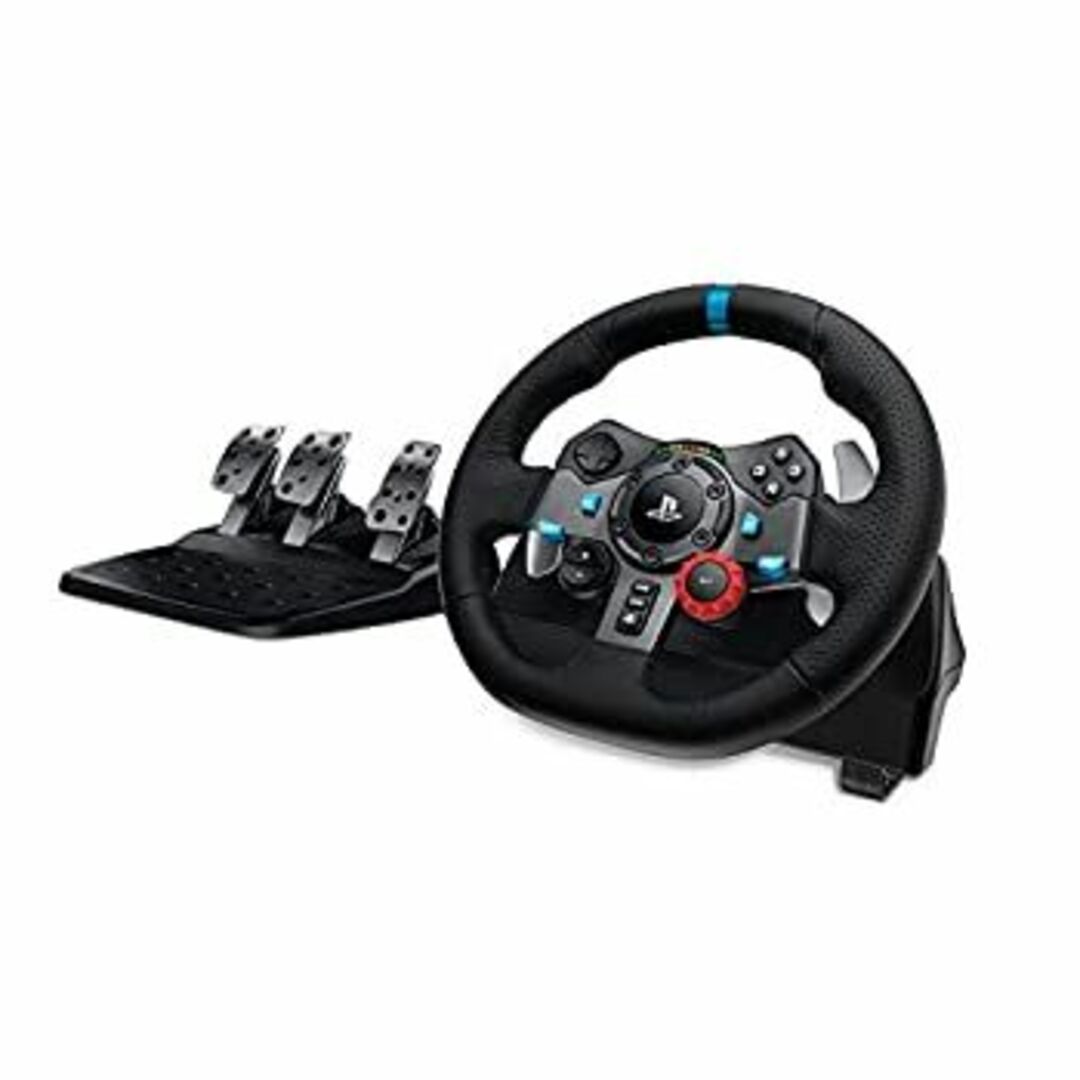 Logicool G ハンコン G29 グランツーリスモ7 動作確認済み PS5 PS4 PC ハンドル コントローラー レーシング ゲーム ドライ エンタメ/ホビーのエンタメ その他(その他)の商品写真