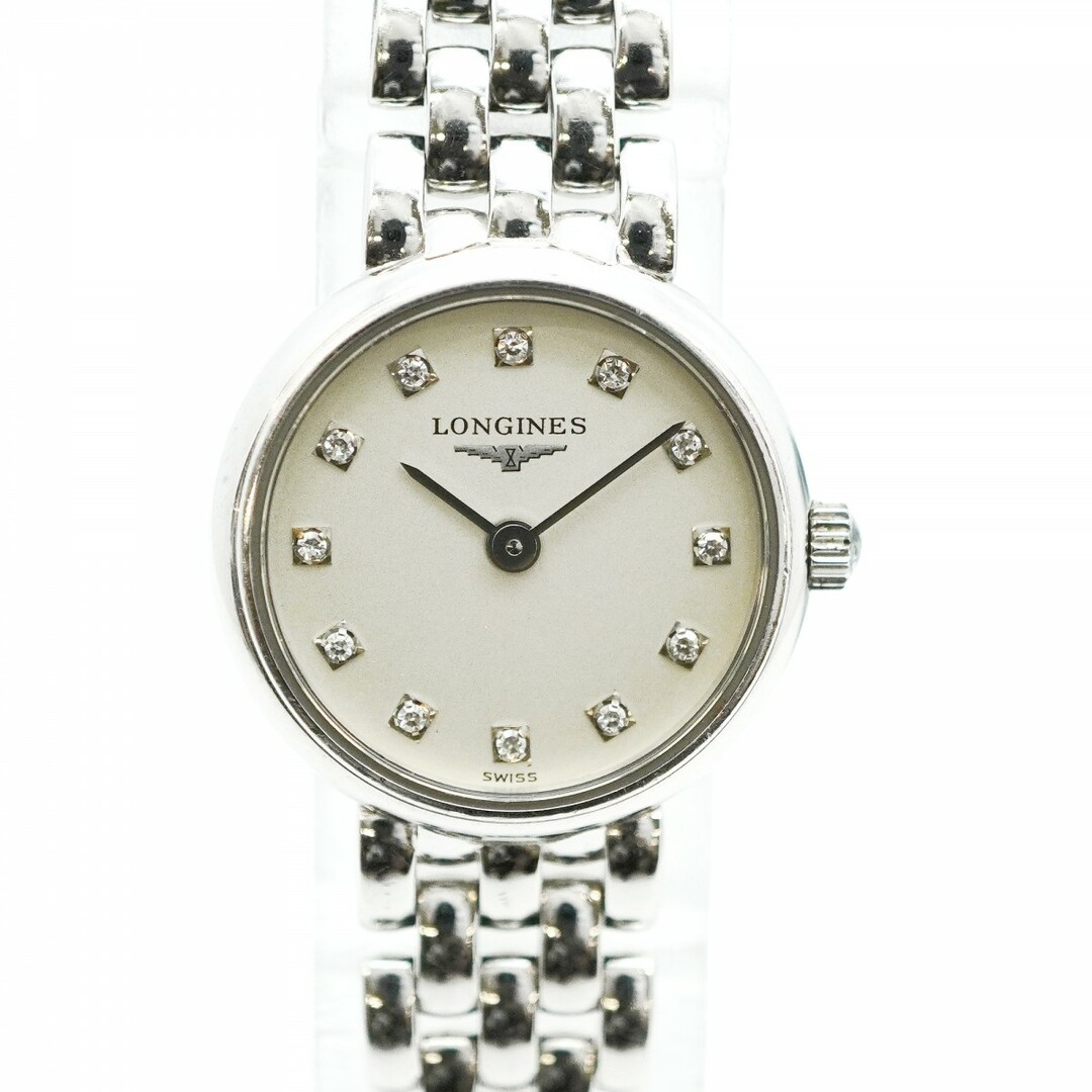 LONGINES - 【5wwd0077】ロンジン クラシック L61076 シルバー文字盤【中古】腕時計 レディース