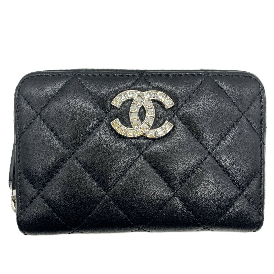 CHANEL - シャネル マトラッセ コインケース ラウンドファスナー CHANEL - シャネル マトラッセ コインケース ラウンドファスナー