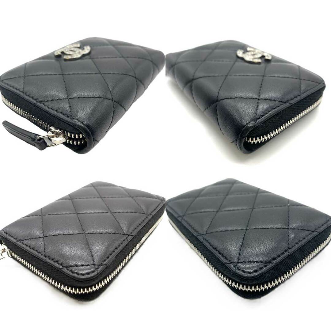CHANEL - シャネル マトラッセ コインケース ラウンドファスナー CHANEL - シャネル マトラッセ コインケース ラウンドファスナー