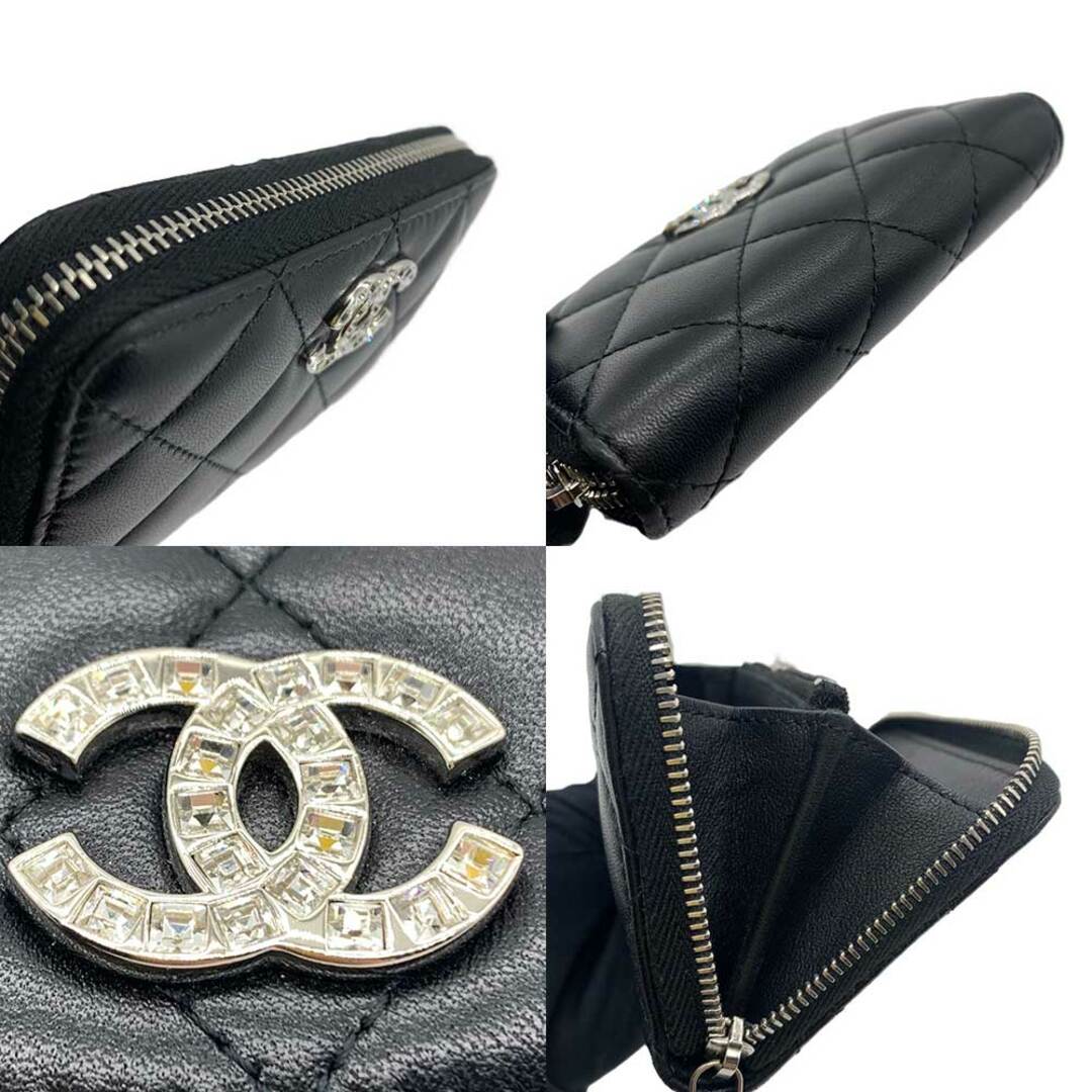 CHANEL - シャネル マトラッセ コインケース ラウンドファスナー CHANEL - シャネル マトラッセ コインケース ラウンドファスナー