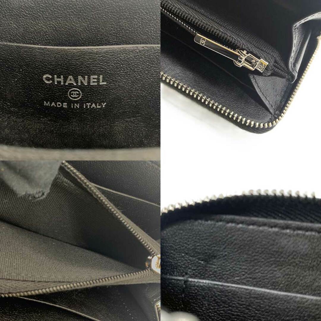 CHANEL - シャネル マトラッセ コインケース ラウンドファスナー CHANEL - シャネル マトラッセ コインケース ラウンドファスナー