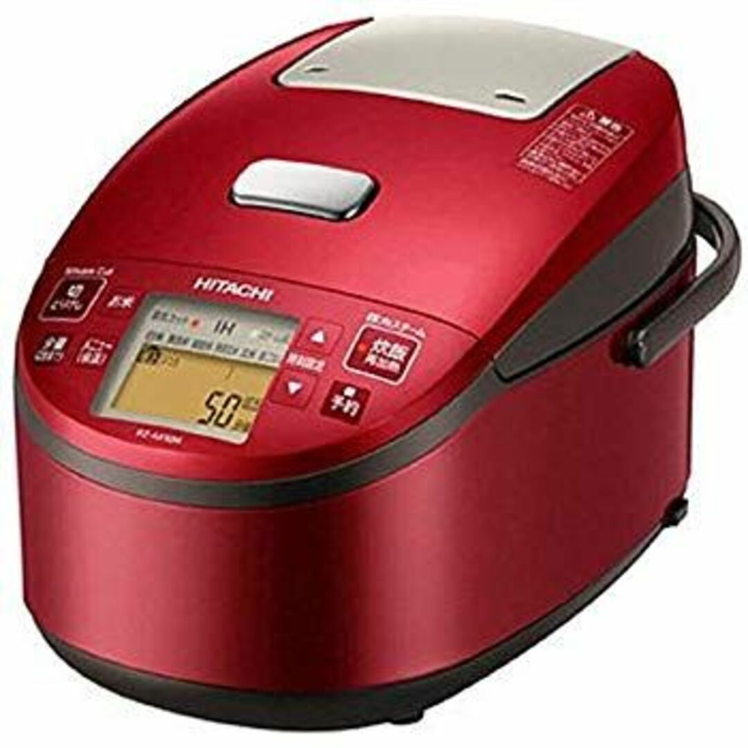 日立 炊飯器 5.5合 圧力スチームIH式 日本製 3段階炊き分け機能搭載 おいしい少量炊き 蒸気カット RZ-AX10M R z2zed1b スマホ/家電/カメラの調理家電(炊飯器)の商品写真