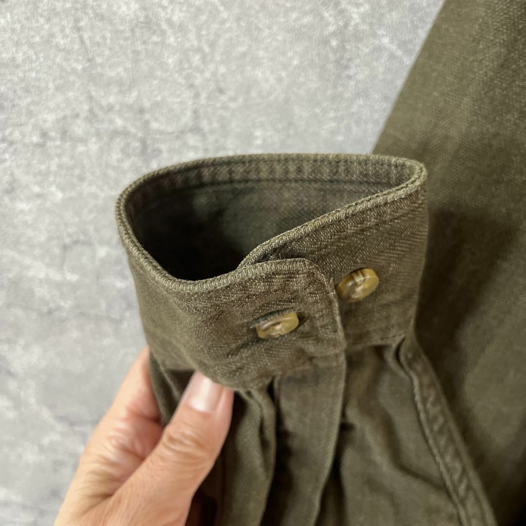L.L.Bean - L.L.BEAN チェック柄シャツ 長袖 コットン ゆったりS L.L.Bean - L.L.BEAN チェック柄シャツ 長袖 コットン ゆったりS