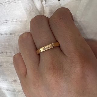 GUCCI - グッチ GUCCI リング インターロッキング ワイド リング GUCCI - グッチ GUCCI リング インターロッキング ワイド リング