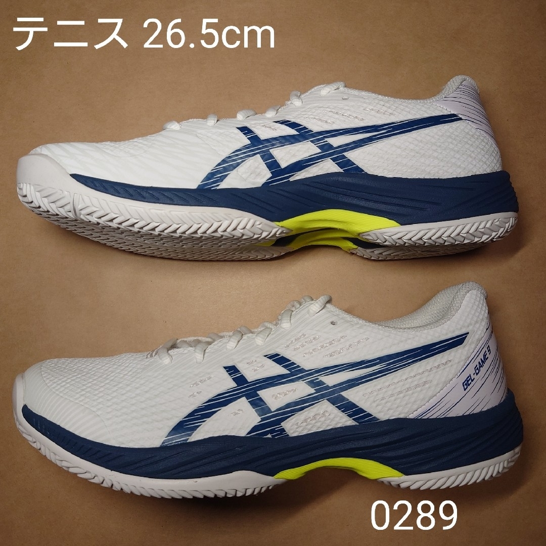 asics - テニス 26.5cm アシックス GEL-GAME 9 CLAY/OCの通販 by asics - テニス 26.5cm アシックス GEL-GAME 9 CLAY/OCの通販 by