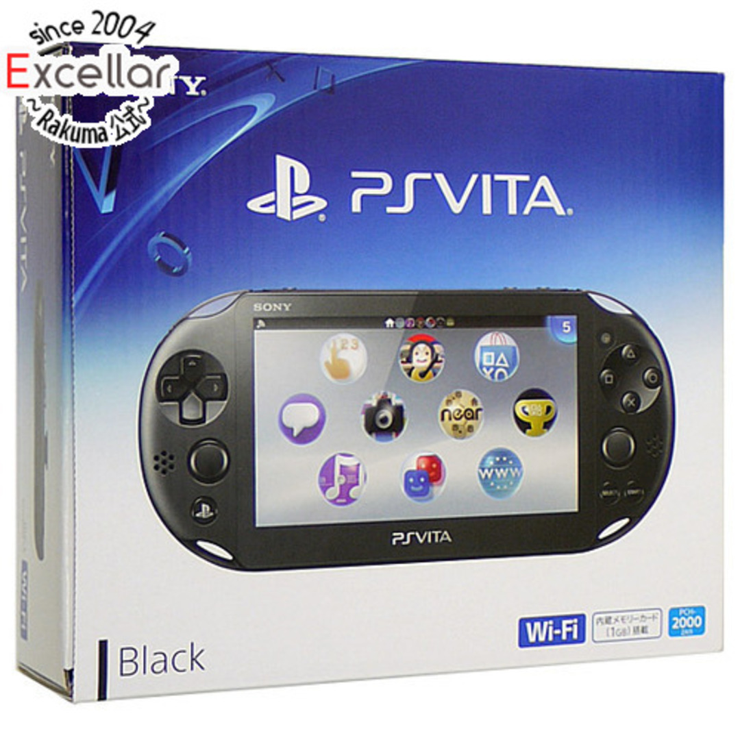 SONY - 【新品訳あり(開封のみ)】 PSVita Wi-Fiモデル ブラック SONY - 【新品訳あり(開封のみ)】 PSVita Wi-Fiモデル ブラック