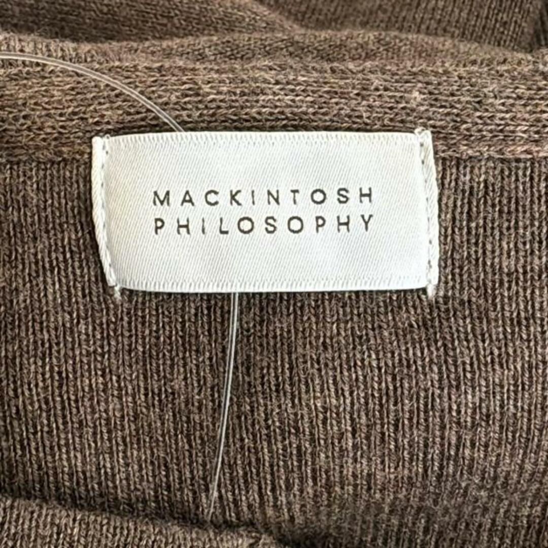 は自分にプチご褒美を MACKINTOSH PHILOSOPHY - MACKINTOSH PHILOSOPHY パーカー