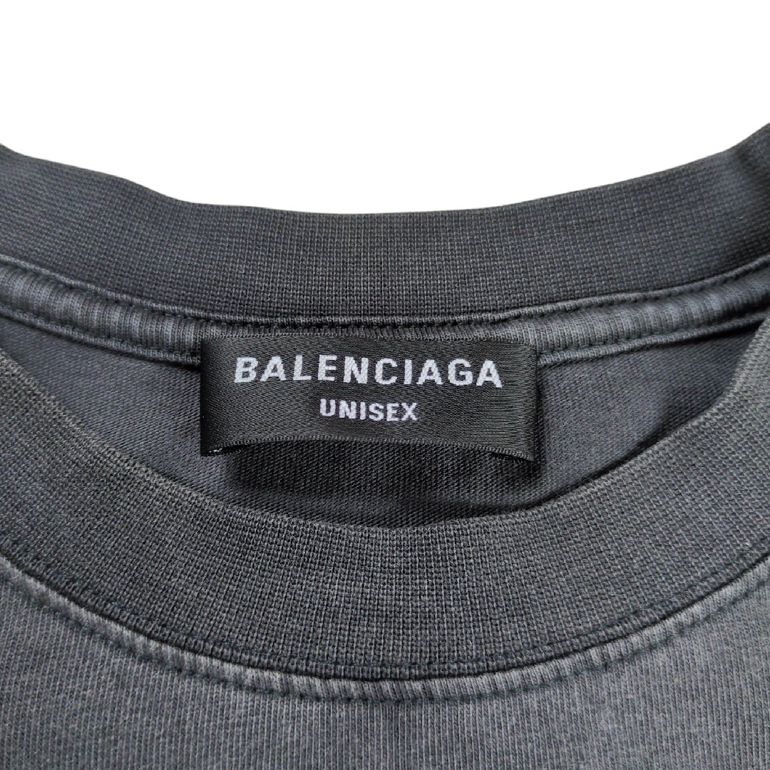 BALENCIAGA - 【美品】バレンシアガ 22SS BB ロゴ刺繍 オーバー BALENCIAGA - 【美品】バレンシアガ 22SS BB ロゴ刺繍 オーバー