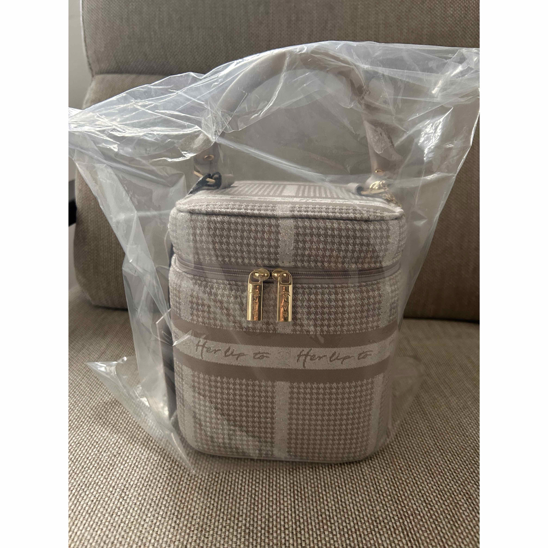 Her lip to - 【新品未使用】HLT herlipto Jacquard Vanity Bag Her lip to - 【新品未使用】HLT herlipto Jacquard Vanity Bag