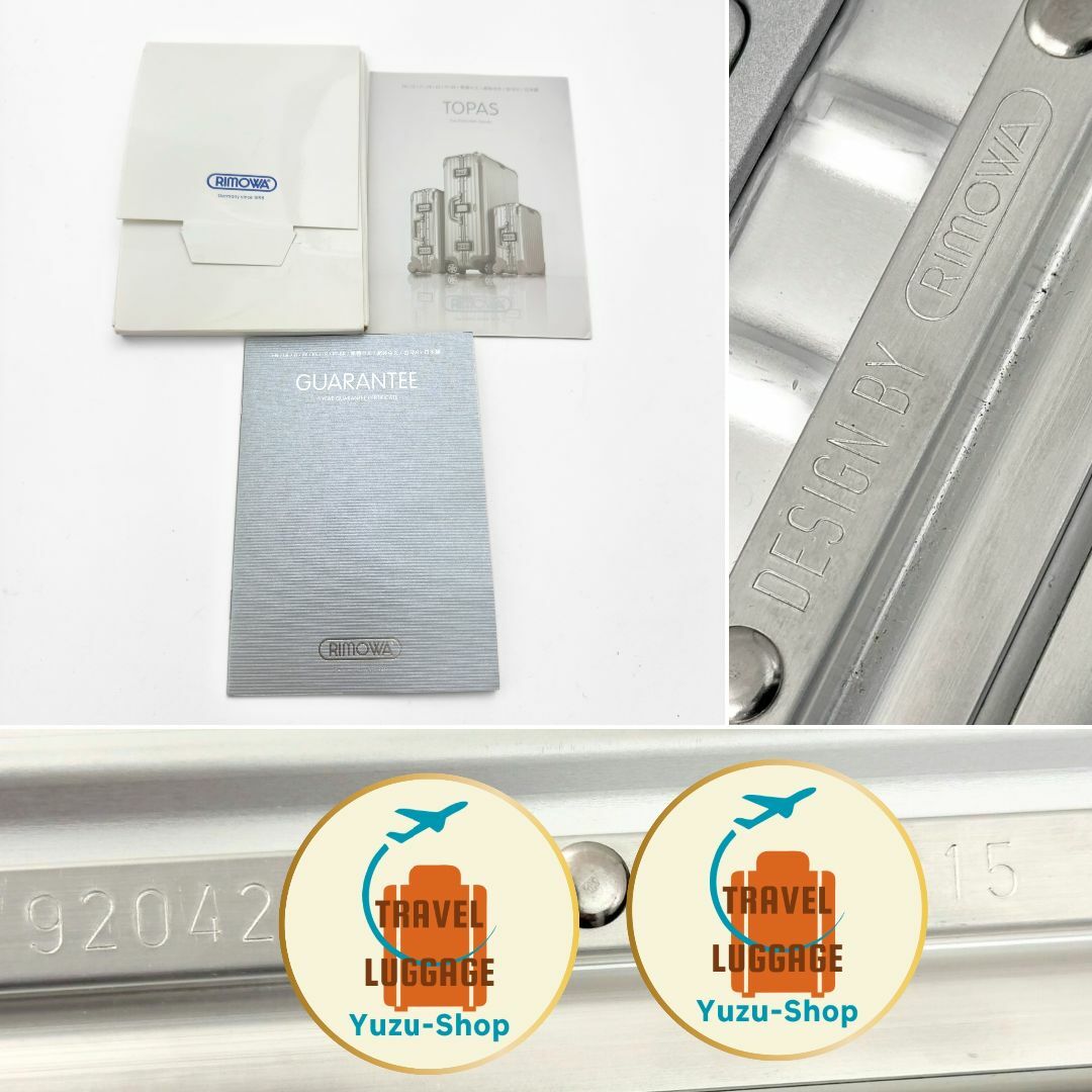 RIMOWA - 極美品 リモワ トパーズ ミニトローリー 20L 機内 RIMOWA - 極美品 リモワ トパーズ ミニトローリー 20L 機内