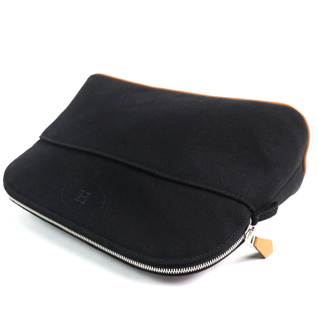 HERMES - 極美品△HERMES エルメス ボリードポーチ MM Hロゴ刺繍 HERMES - 極美品△HERMES エルメス ボリードポーチ MM Hロゴ刺繍