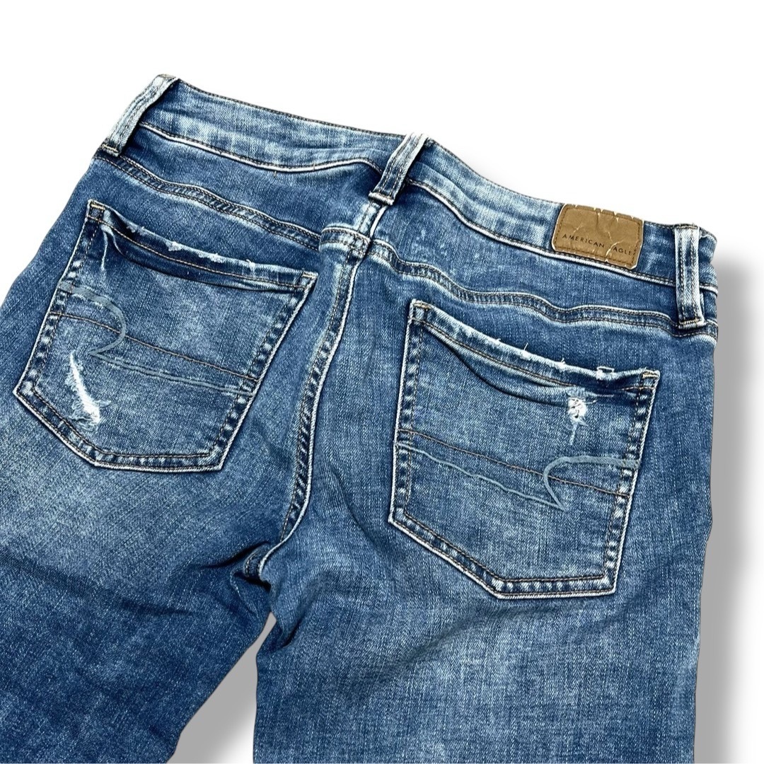 American Eagle - アメリカンイーグル ジェギング ダメージ加工 American Eagle - アメリカンイーグル ジェギング ダメージ加工