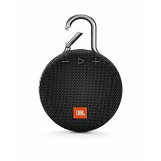 JBL CLIP3 Bluetoothスピーカー IPX7防水/パッシブラジエーター搭載/ポータブル/カラビナ付 ブラック JBLCLIP3BLK(スピーカー)