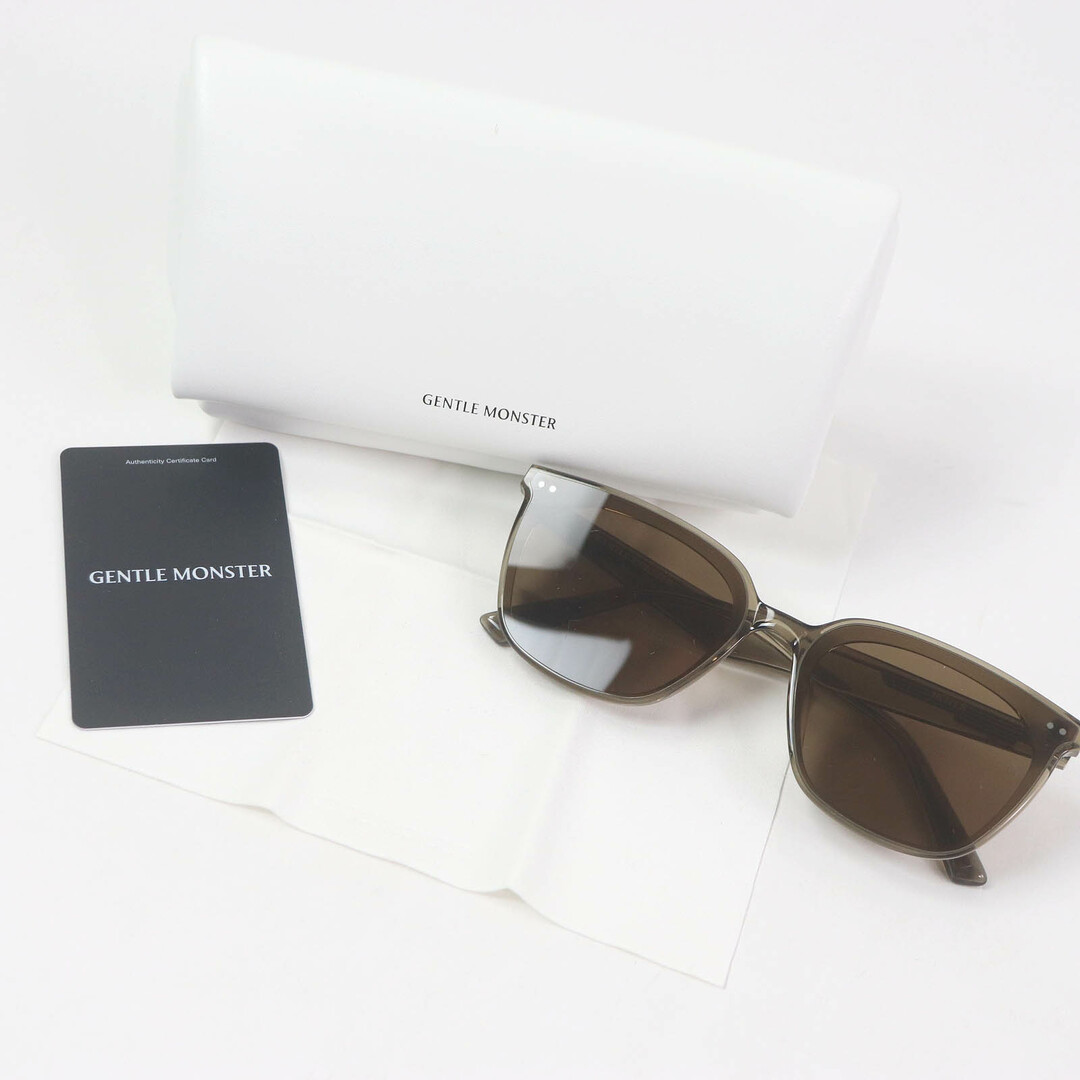 美品□GENTLE MONSTER ジェントルモンスター Heizer スクエア 美品□GENTLE MONSTER ジェントルモンスター Heizer スクエア