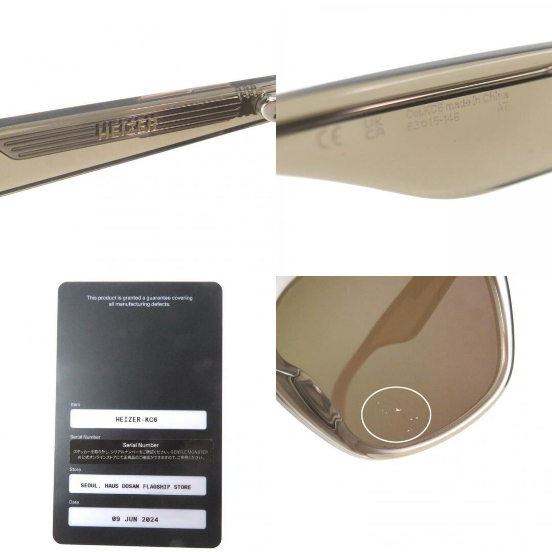美品□GENTLE MONSTER ジェントルモンスター Heizer スクエア 美品□GENTLE MONSTER ジェントルモンスター Heizer スクエア