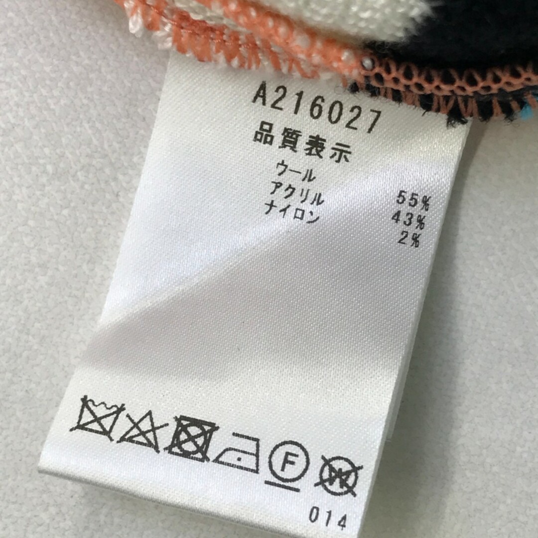 サイズ：36 ARCHIVIO アルチビオ ウール混ニット プリーツ