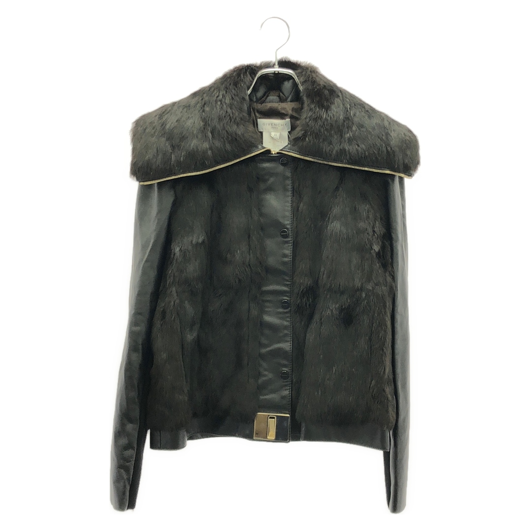 GIVENCHY - ジバンシィ GIVENCHY ファー付きレザーコート 衣料品 GIVENCHY - ジバンシィ GIVENCHY ファー付きレザーコート 衣料品