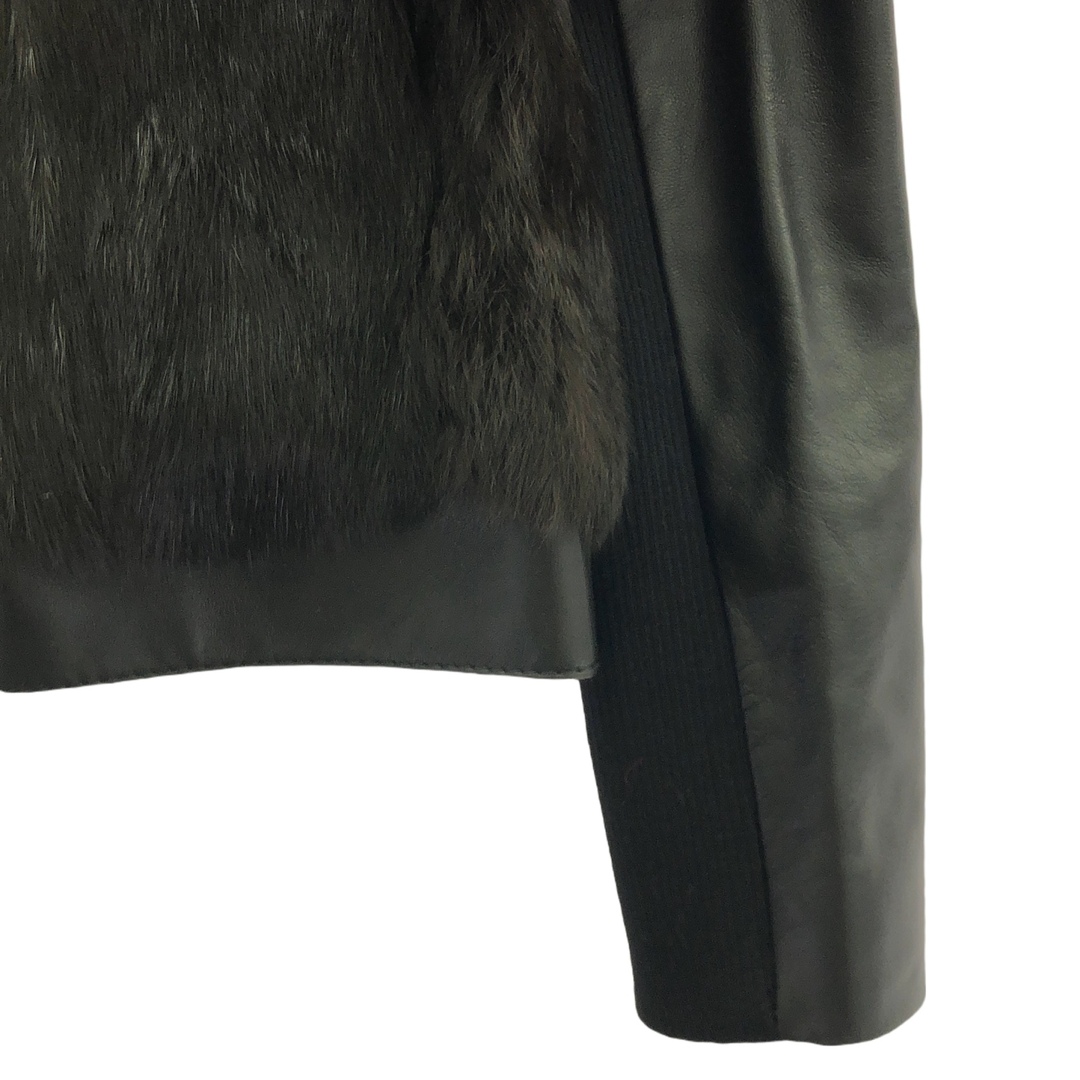 GIVENCHY - ジバンシィ GIVENCHY ファー付きレザーコート 衣料品 GIVENCHY - ジバンシィ GIVENCHY ファー付きレザーコート 衣料品