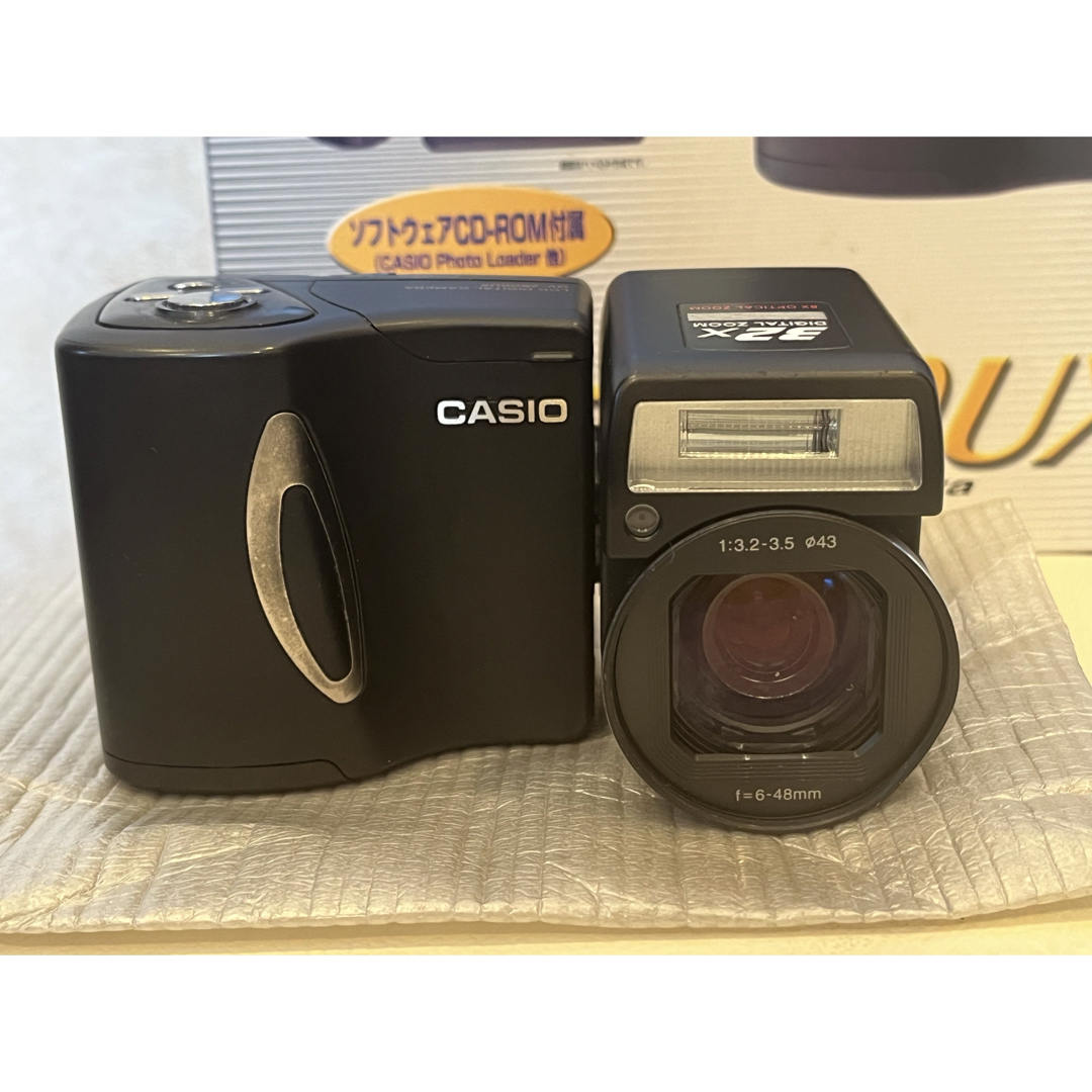 CASIO - カシオ デジタルカメラ CASIO QV-2800UX レンズが回転 CASIO - カシオ デジタルカメラ CASIO QV-2800UX レンズが回転