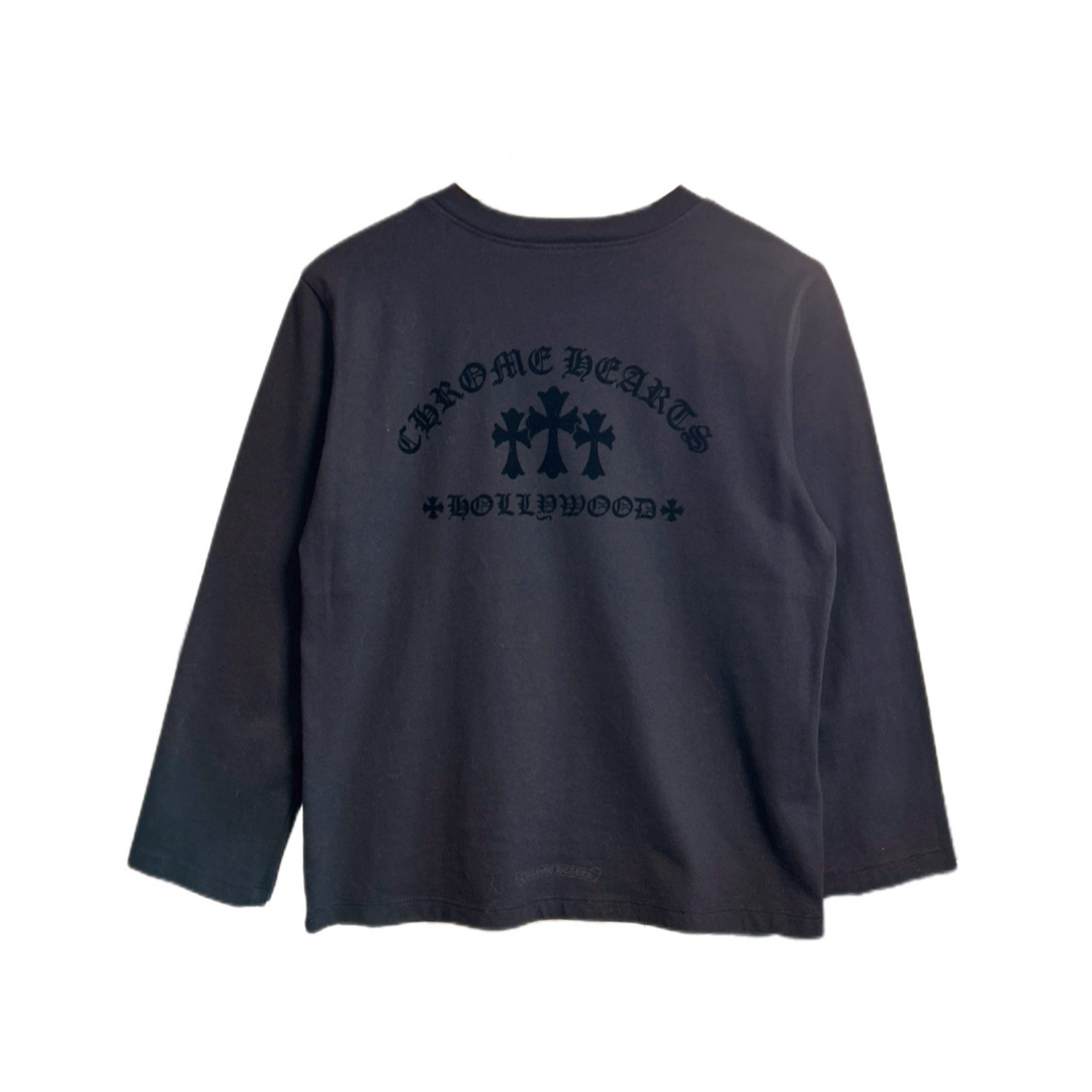 Chrome Hearts - クロムハーツ Tシャツ 七分袖 トリプルクロス Chrome Hearts - クロムハーツ Tシャツ 七分袖 トリプルクロス