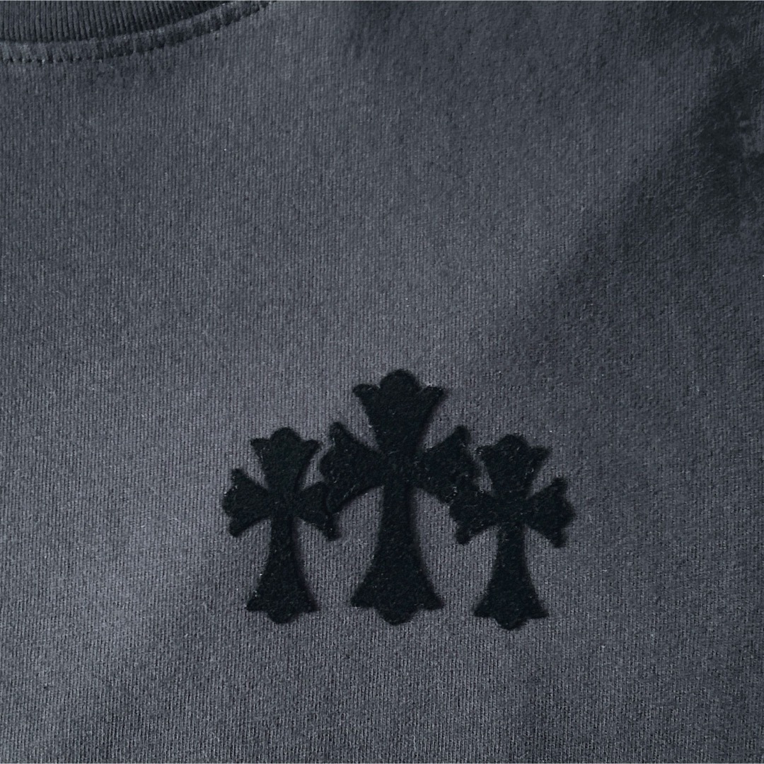 Chrome Hearts - クロムハーツ Tシャツ 七分袖 トリプルクロス Chrome Hearts - クロムハーツ Tシャツ 七分袖 トリプルクロス