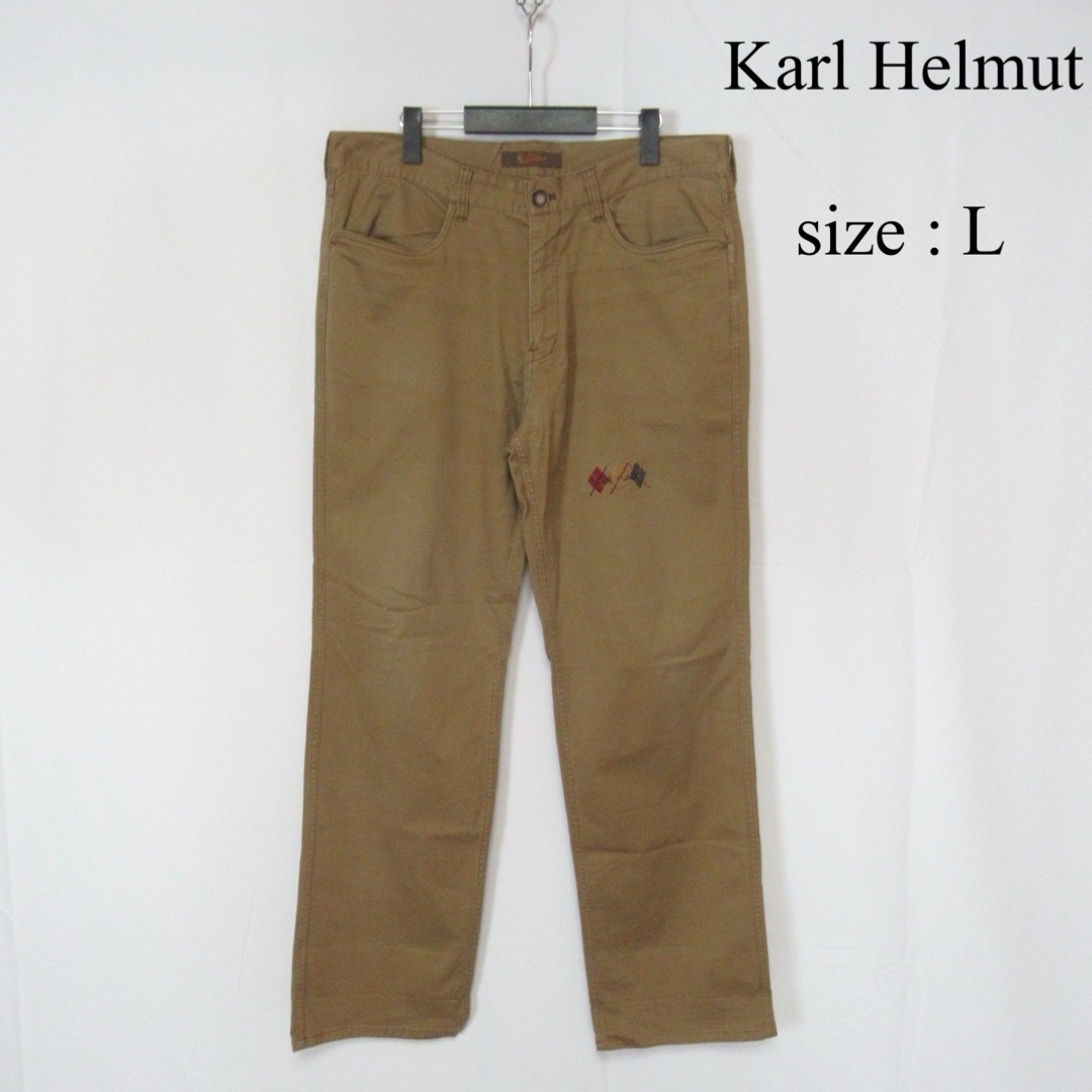 Karl Helmut - Karl Helmut / cotton wide chino trousersの通販 Karl Helmut - Karl Helmut / cotton wide chino trousersの通販