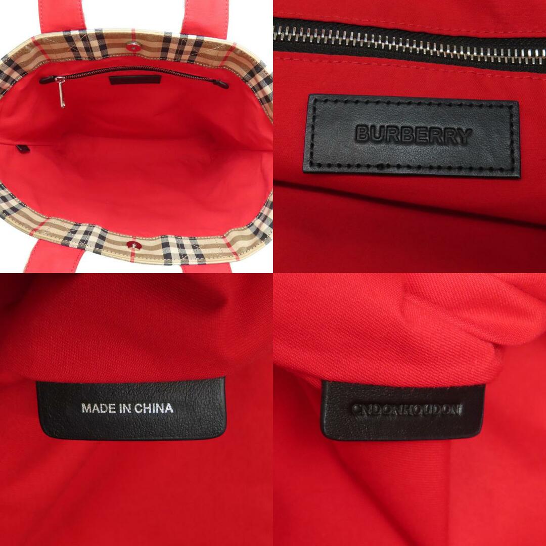 BURBERRY - BURBERRY ノバチェック 2WAY ハンドバッグ ナイロン BURBERRY - BURBERRY ノバチェック 2WAY ハンドバッグ ナイロン