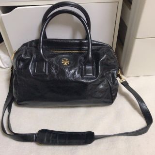 トリーバーチ(Tory Burch)の【正規品】TORYBURCH黒ボストンバッグ【2way】(ボストンバッグ)