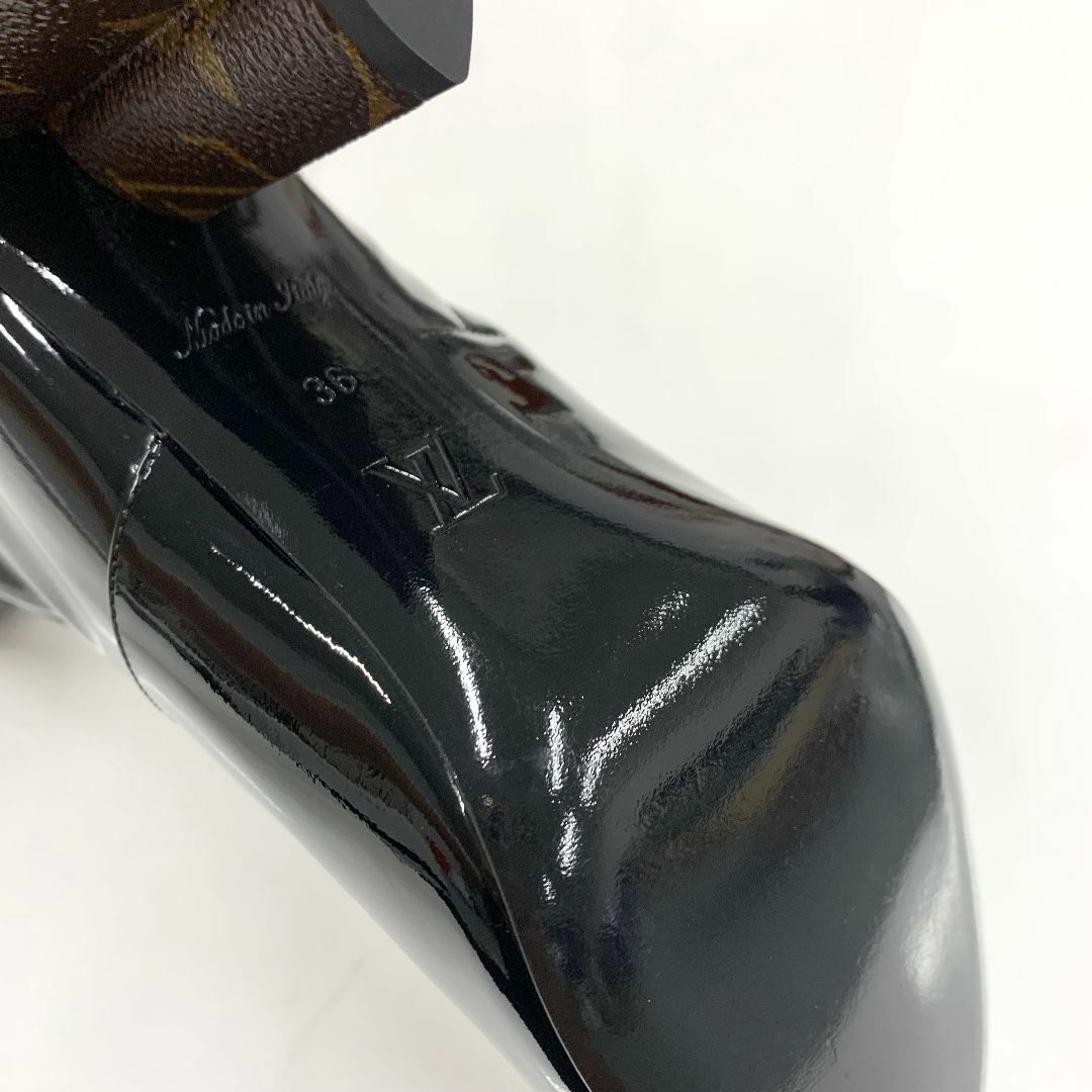 LOUIS VUITTON - 9458 ヴィトン シルエットライン パテント LOUIS VUITTON - 9458 ヴィトン シルエットライン パテント