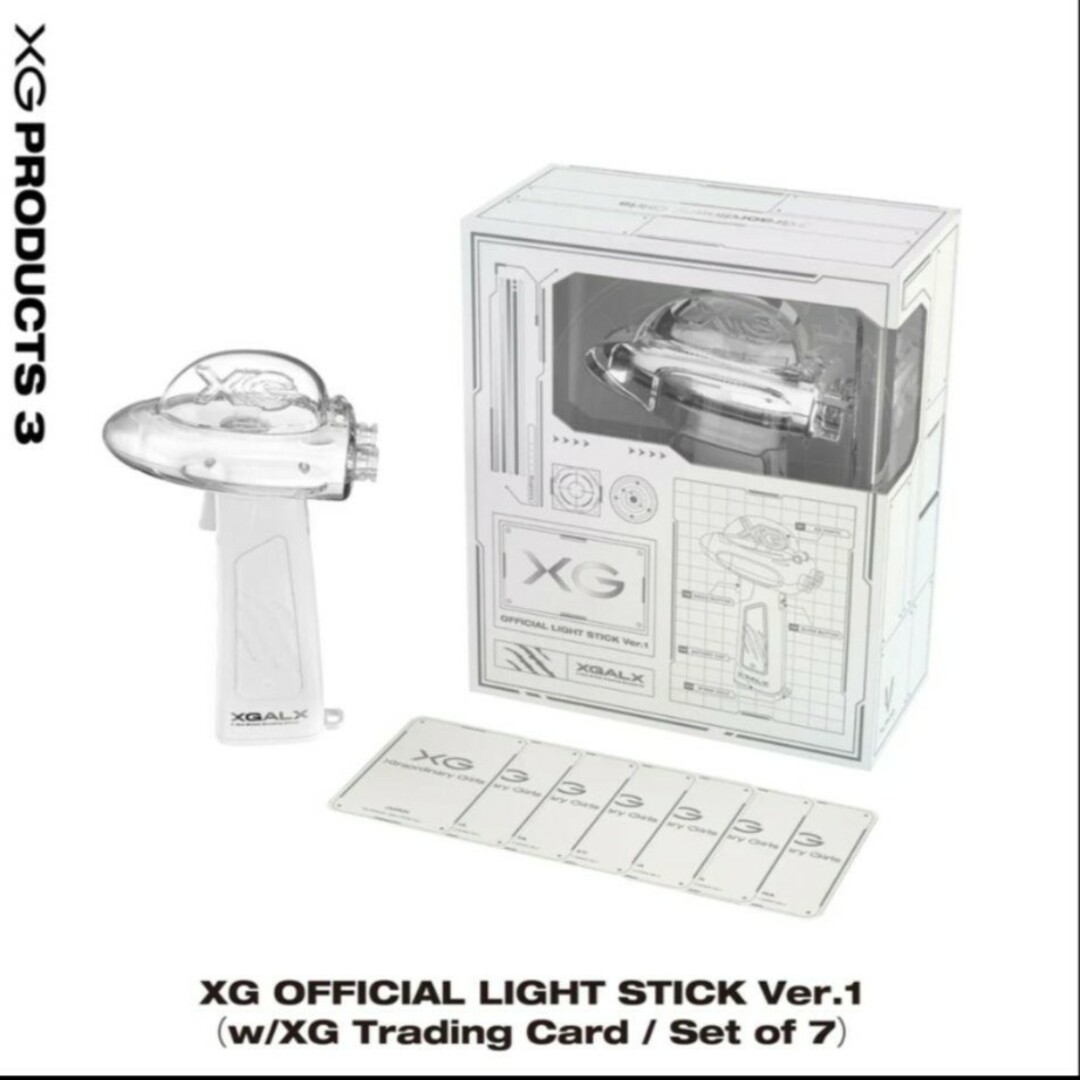 xg - 新品未開封 XG ペンライト LIGHT STICK トレカ付きの通販 xg - 新品未開封 XG ペンライト LIGHT STICK トレカ付きの通販