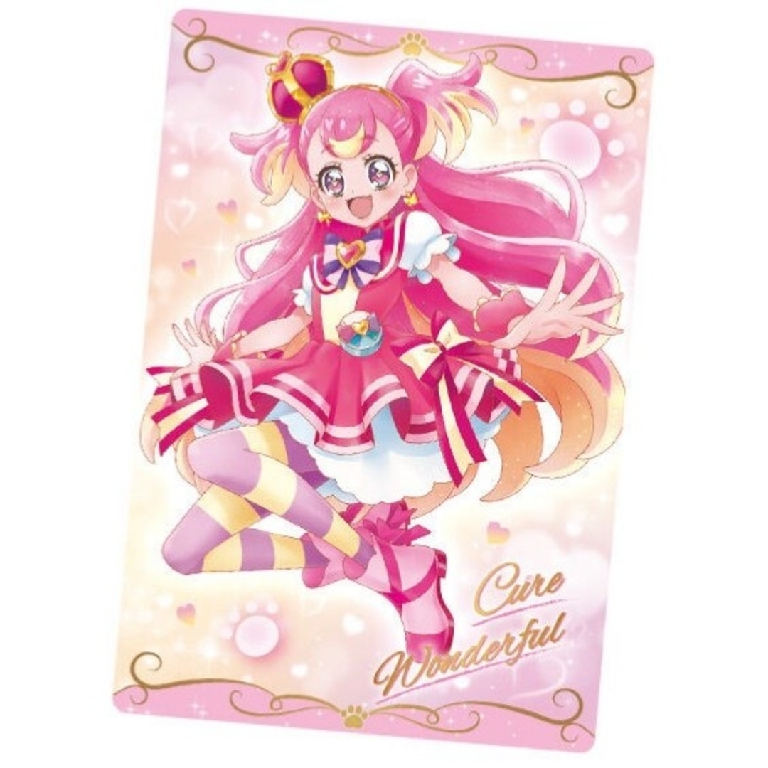 BANDAI - プリキュア カードウエハース11 SR No.12 キュア BANDAI - プリキュア カードウエハース11 SR No.12 キュア