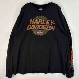 Harley Davidson(Tシャツ/カットソー(七分/長袖))のフリマ Harley Davidson(Tシャツ/カットソー(七分/長袖))のフリマ