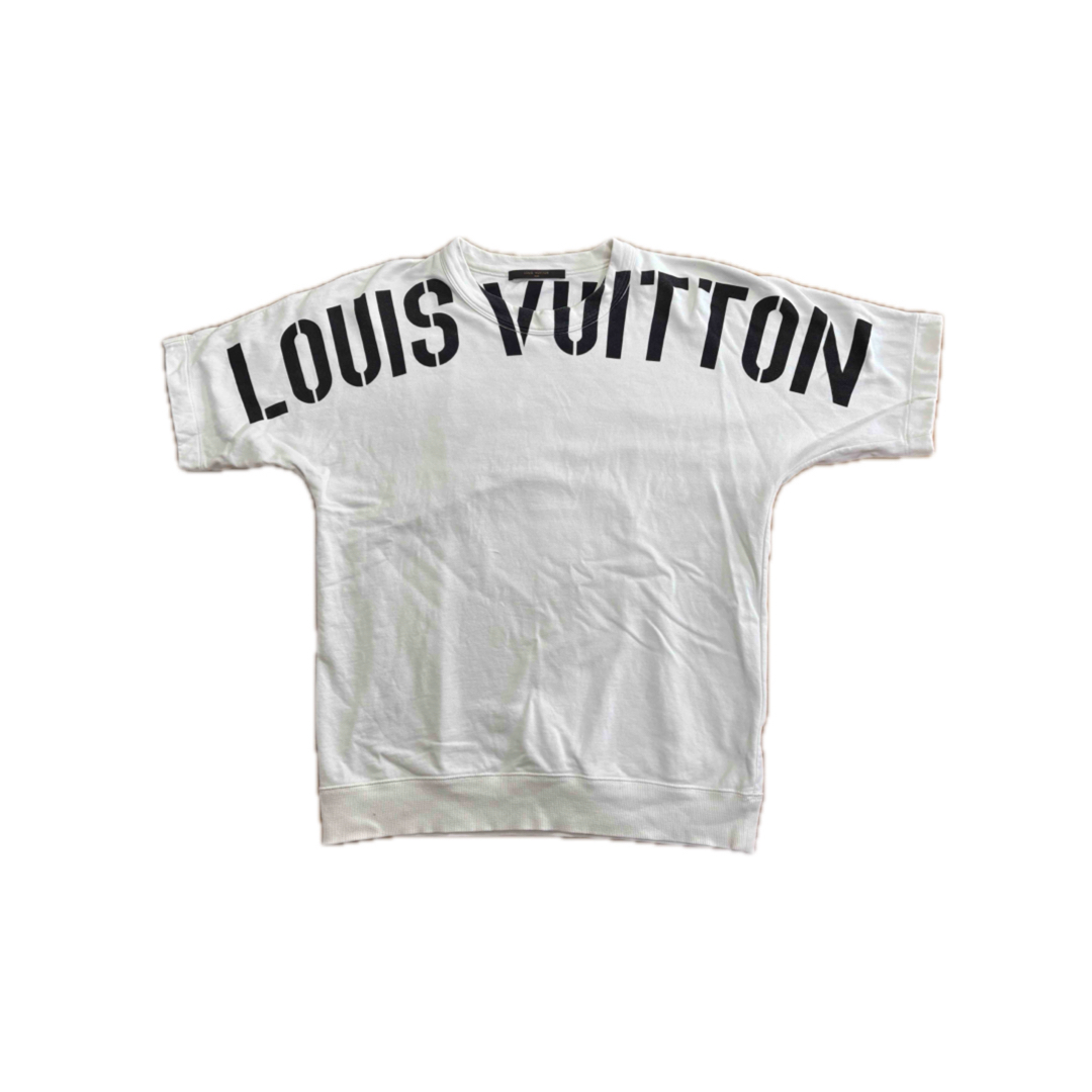 LOUIS VUITTON - LOUIS VUITTONスウェット半袖 Lの通販 by LOUIS VUITTON - LOUIS VUITTONスウェット半袖 Lの通販 by