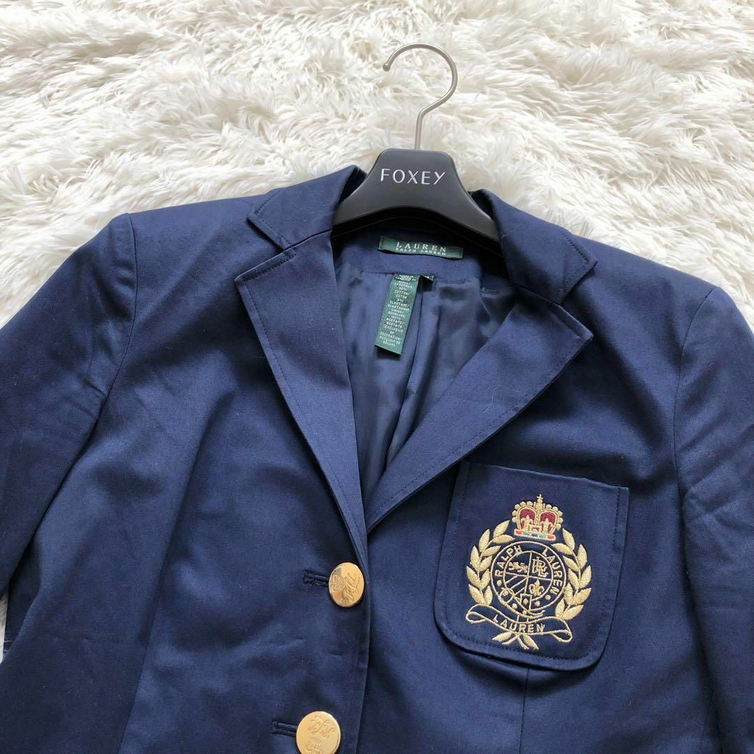 Ralph Lauren - ✨金ボタン♡エンブレム✨ラルフローレン 紺ブレ Ralph Lauren - ✨金ボタン♡エンブレム✨ラルフローレン 紺ブレ