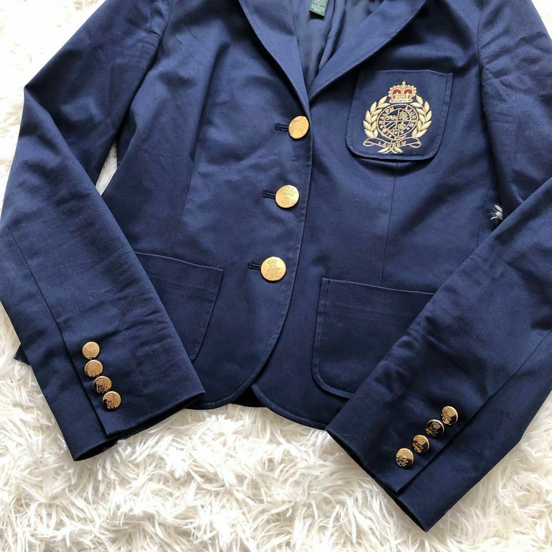 Ralph Lauren - ✨金ボタン♡エンブレム✨ラルフローレン 紺ブレ Ralph Lauren - ✨金ボタン♡エンブレム✨ラルフローレン 紺ブレ