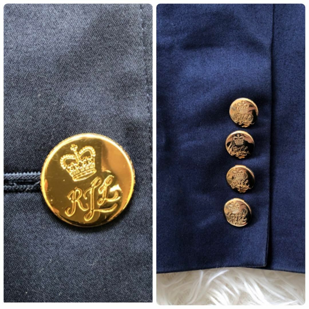 Ralph Lauren - ✨金ボタン♡エンブレム✨ラルフローレン 紺ブレ Ralph Lauren - ✨金ボタン♡エンブレム✨ラルフローレン 紺ブレ