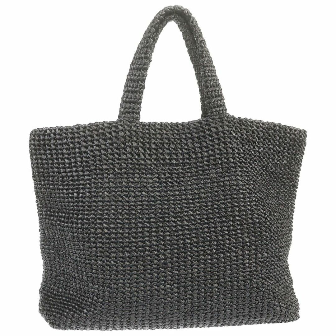 PRADA - プラダ トートバッグ クロシェ 1BG392 中古 ブラック PRADA - プラダ トートバッグ クロシェ 1BG392 中古 ブラック