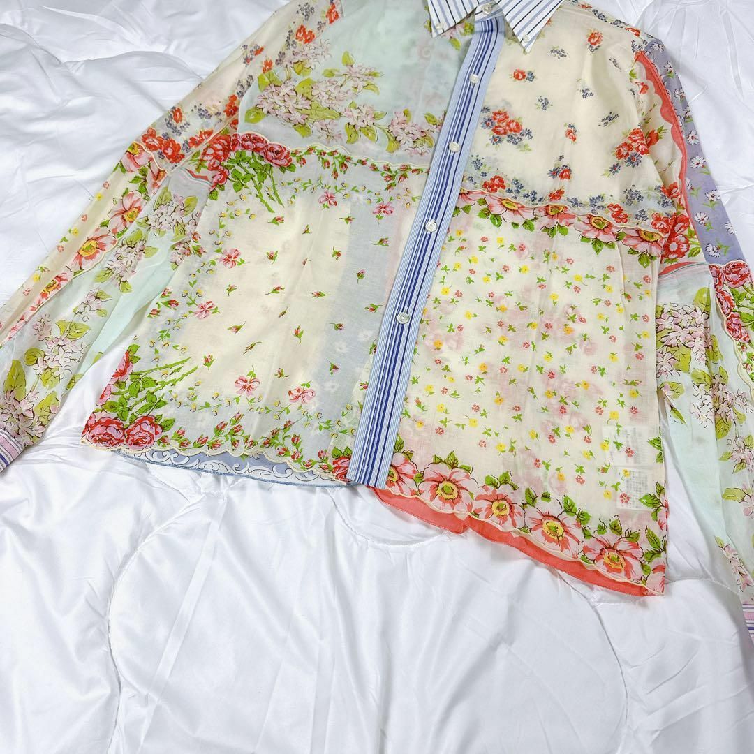 Ralph Lauren - 美品✨ ラルフローレン 小花柄パッチワーク 綿 Ralph Lauren - 美品✨ ラルフローレン 小花柄パッチワーク 綿
