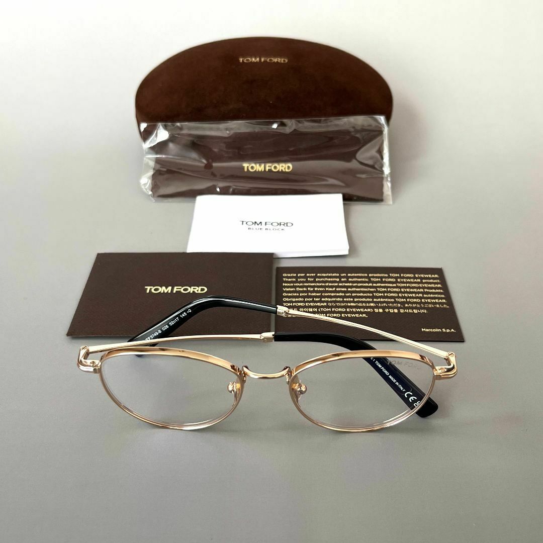 TOM FORD EYEWEAR - トムフォード メガネ ブルーライトカット TOM FORD EYEWEAR - トムフォード メガネ ブルーライトカット