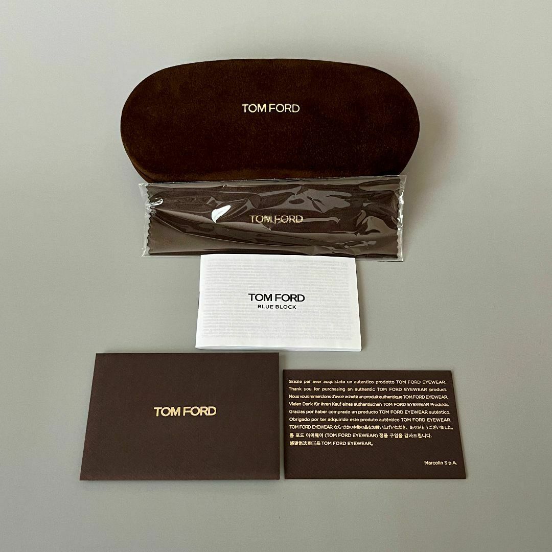 TOM FORD EYEWEAR トムフォード メガネ スクエア アジアン