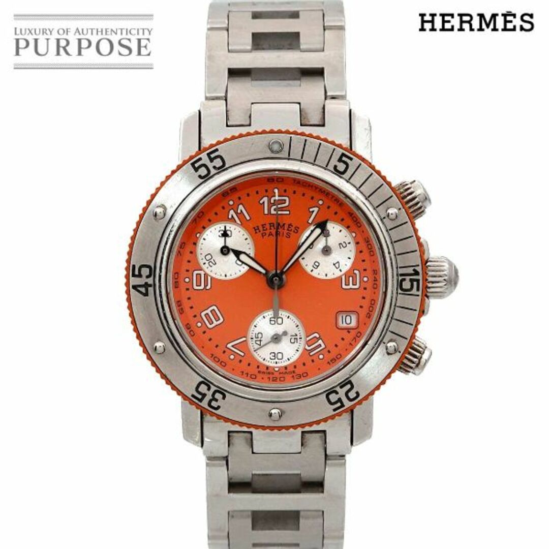 HERMES - エルメス HERMES クリッパー ダイバー クロノグラフ HERMES - エルメス HERMES クリッパー ダイバー クロノグラフ
